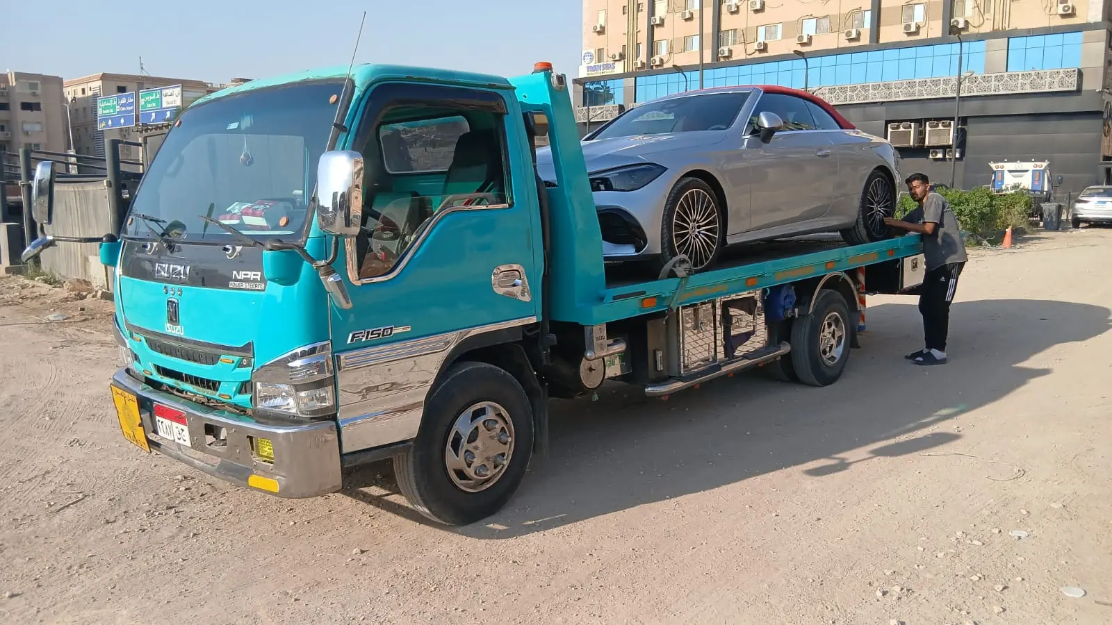 رقم ونش إنقاذ سيارات في المعادي
