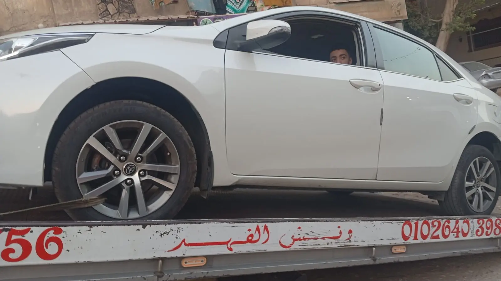 رقم ونش إنقاذ سيارات في أرض اللواء