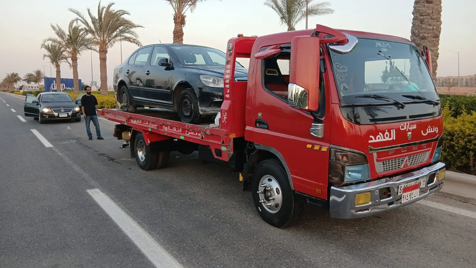 رقم ونش إنقاذ سيارات في الطريق الدائري