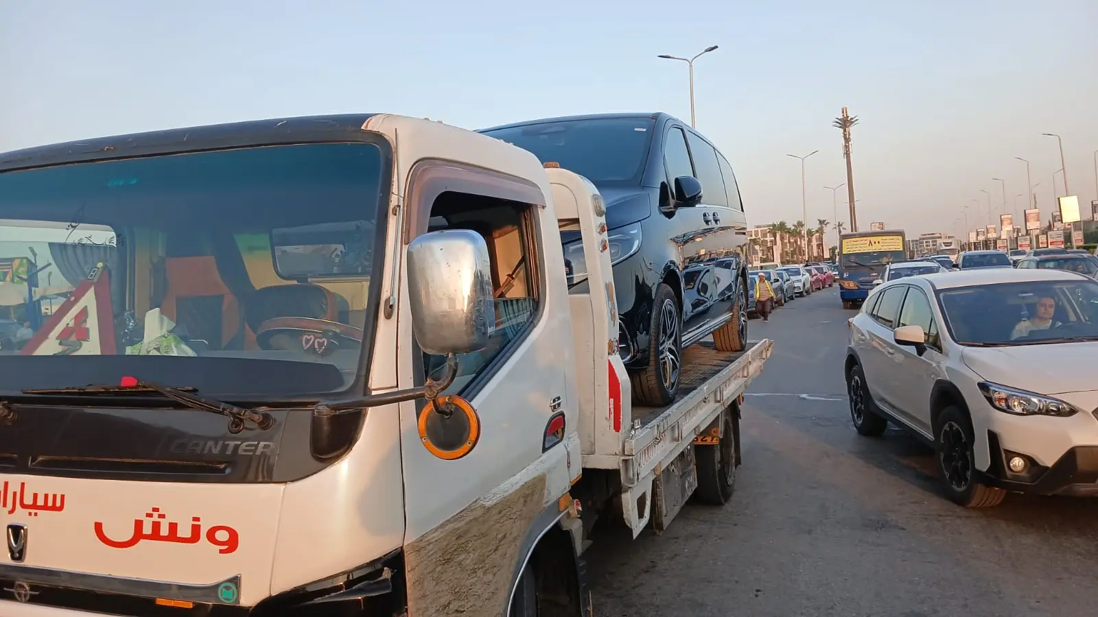 كيف تطلب خدمة ونش من الفهد؟