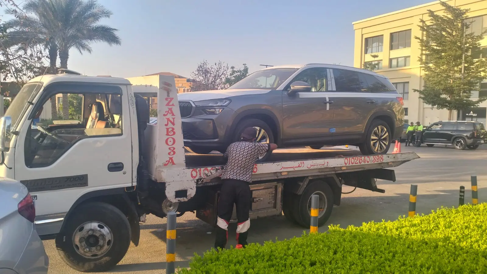 ونش إنقاذ سيارات في دمياط