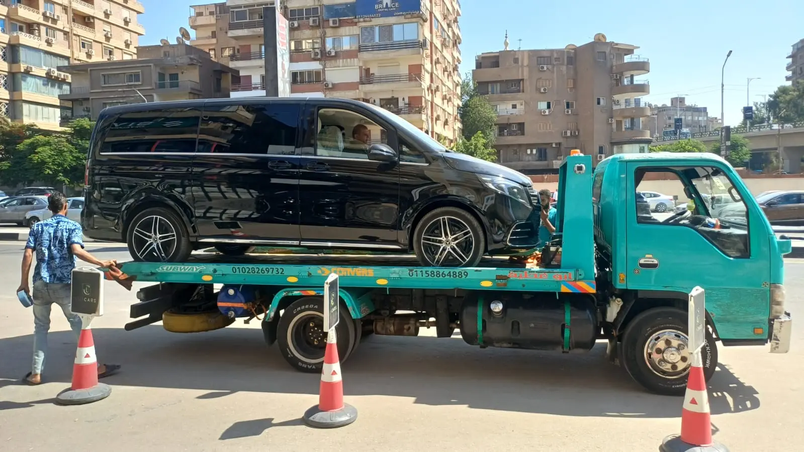 ونش إنقاذ سيارات في شمال سينا