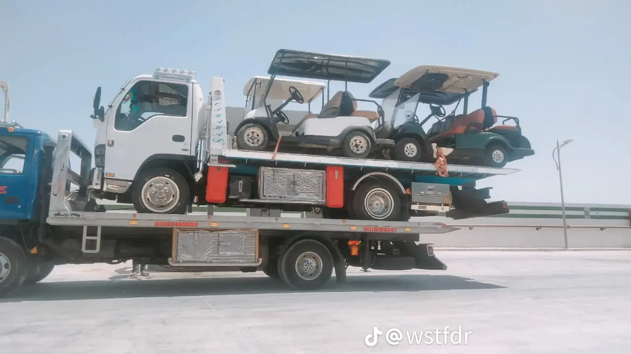 ونش إنقاذ سيارات في طريق النصر