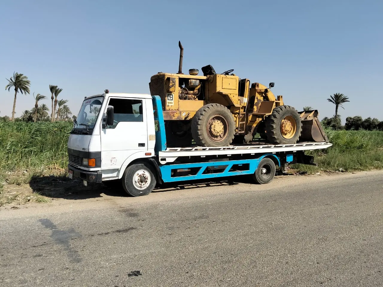 ونش انقاذ سيارات في الطريق الدائري الأوسطي