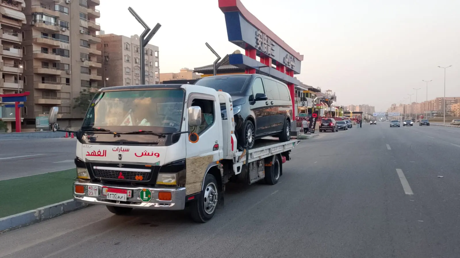 ونش انقاذ سيارات في محور روض الفرج