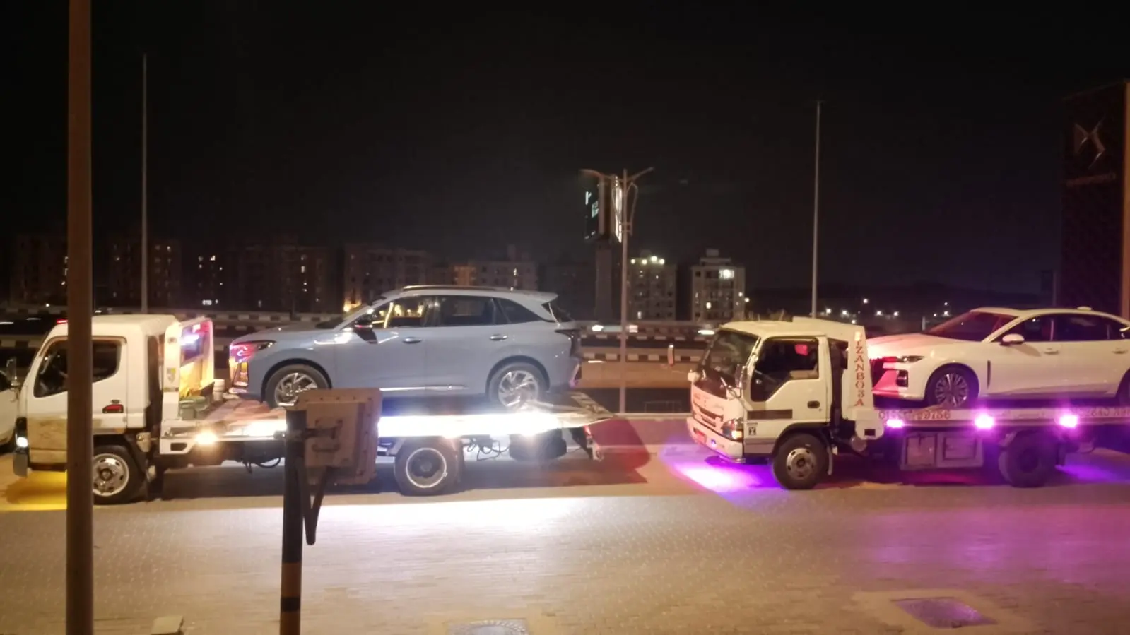 ونش انقاذ سيارات على طريق القاهرة السويس