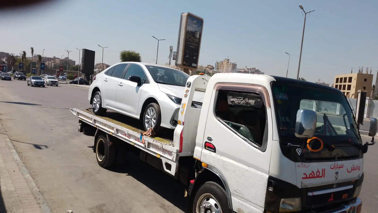 ونش انقاذ سيارات في أبو حماد